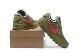 OFF-WHITE x Nike Air Max 90 'Olive' Shoes Sneaker !!! CYBER MONDAY SALE !!!