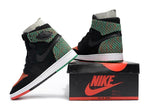 Nike Air Jordan 1 High Retro Flyknit BHM Shoes Basketball Men !!! CYBER MONDAY SALE !!!