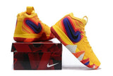Nike Kyrie 4 "70s" Yellow Men Basketball Shoes !!! CYBER MONDAY SALE !!!