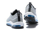 Nike Air Max 97 Ultra 17 Silve Grey Blue White Men Shoes !!! CYBER MONDAY SALE !!!