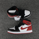 Nike Air Jordan 1 High Retro OF 6 Ring Whie Black Red Shoes Basketball Men !!! CYBER MONDAY SALE !!!