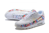 Nike Air Max 90 'One World White' Shoes Sneaker !!! CYBER MONDAY SALE !!!