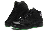 Nike Air Jordan Men 13 Retro Black/Green Men !!! CYBER MONDAY SALE !!!