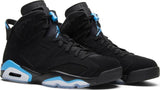 Nike Air Jordan 6 Retro Black University Black Shoes !!! CYBER MONDAY SALE !!!