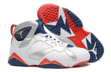 Nike Air Jordan 7 Retro White Navy Red Shoes Basketball Men !!! CYBER MONDAY SALE !!!