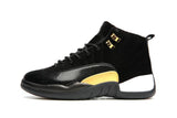 Nike Air Jordan 12 Retro Black Velvet Shoes Basketball Men !!! CYBER MONDAY SALE !!!