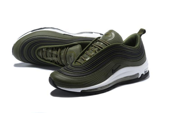 Nike Air Max 97 Ultra Black Olive Men Shoes !!! CYBER MONDAY SALE !!!