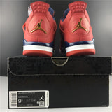 Nike Air Jordan 4 Retro FIBA Gym Red Men Shoes !!! CYBER MONDAY SALE !!!