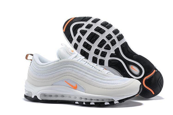 Nike Air Max 97 White Orange Shoes !!! CYBER MONDAY SALE !!!