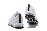 Nike Air Max 97 White Orange Shoes !!! CYBER MONDAY SALE !!!