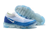 Nike Air Vapormax Flyknit 2 White Blue Shoes Sneakers Men !!! CYBER MONDAY SALE !!!