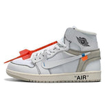 Nike Air Jordan 1 Part 2 OFF White Shoes Basketball Men !!! CYBER MONDAY SALE !!!