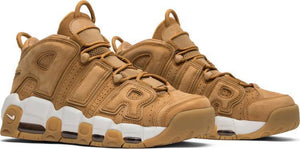 Nike Air More Uptempo Premium 'Wheat' Sneaker Shoes Basketball Men !!! CYBER MONDAY SALE !!!