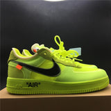 Nike OFF-WHITE VOLT X AIR FORCE 1 Shoes Basketball Men !!! CYBER MONDAY SALE !!!