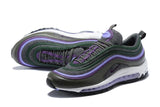 Nike Air Max 97 Carbon Grey Dk Purple T Purple  Shoes !!! CYBER MONDAY SALE !!!