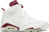 Nike Air Jordan 6 Retro 'Maroon' 2015 White Bordeaux Men Shoes !!! CYBER MONDAY SALE !!!