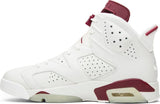 Nike Air Jordan 6 Retro 'Maroon' 2015 White Bordeaux Men Shoes !!! CYBER MONDAY SALE !!!