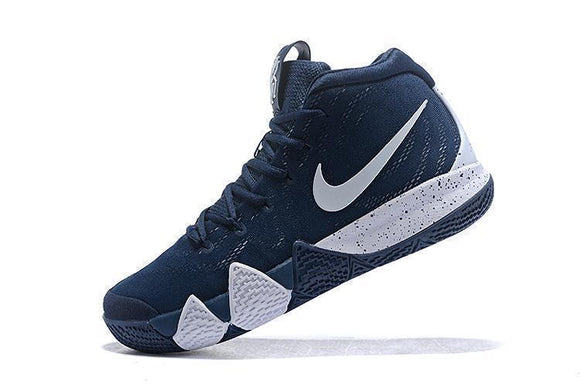 Nike Kyrie 4 Navy White Men Basketball Shoes !!! CYBER MONDAY SALE !!!