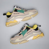 Balenciaga Triple S Trainer 2.0 'Green Yellow'  Shoes Sneaker !!! CYBER MONDAY SALE !!!