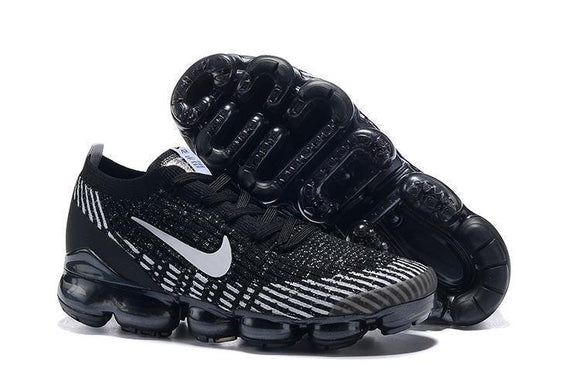 Nike Air Vapormax Flyknit 3 Black White Shoes Sneakers Men !!! CYBER MONDAY SALE !!!