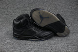 Nike Air Jordan 5 Super Black Men Shoes !!! CYBER MONDAY SALE !!!