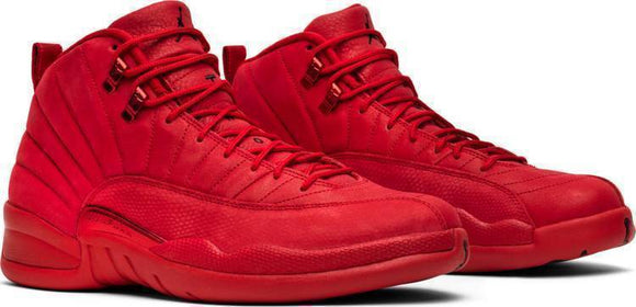 Nike Air Air Jordan 12 Retro All Red Shoes Basketball Men !!! CYBER MONDAY SALE !!!