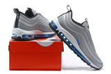 Nike Air Max 97 Ultra 17 Silve Grey Blue White Men Shoes !!! CYBER MONDAY SALE !!!