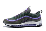 Nike Air Max 97 Carbon Grey Dk Purple T Purple  Shoes !!! CYBER MONDAY SALE !!!