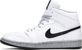 Nike Air Jordan 1 High White Cement Shoes Basketball Men !!! CYBER MONDAY SALE !!!