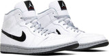 Nike Air Jordan 1 High White Cement Shoes Basketball Men !!! CYBER MONDAY SALE !!!