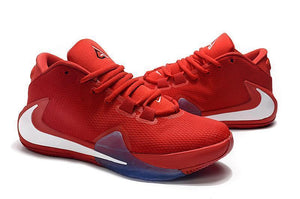 Nike Zoom Freak 1 Red White Basketball Sneaker Shoes !!! CYBER MONDAY SALE !!!