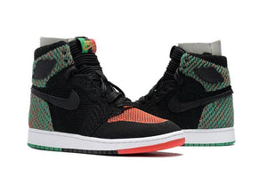 Nike Air Jordan 1 High Retro Flyknit BHM Shoes Basketball Men !!! CYBER MONDAY SALE !!!