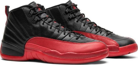 Nike Air Air Jordan 12 Retro 'Flu Game' 2016 Black Red Shoes Basketball Men !!! CYBER MONDAY SALE !!!