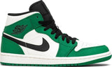 Nike Air Jordan 1 Air Jordan 1 Mid 'Pine Green' Shoes Basketball Men !!! CYBER MONDAY SALE !!!