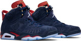 Nike Air Jordan 6 Retro 'Doernbecher' 2019 Mid Night Navy White Men Shoes !!! CYBER MONDAY SALE !!!