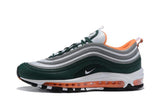 Nike Air Max 97 Green Grey Orange Shoes !!! CYBER MONDAY SALE !!!