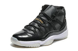 Nike Air Jordan Men 11 Black White Gold Basketball Men !!! CYBER MONDAY SALE !!!