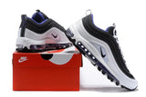 Nike Air Max 97 Black White Blue Shoes !!! CYBER MONDAY SALE !!!