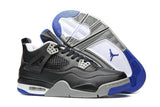 Nike Air Jordan 4 Retro Black White Grey Basketball Men !!! CYBER MONDAY SALE !!!