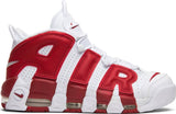 Nike Air More Uptempo 'White Red' Sneaker Shoes Basketball Men !!! CYBER MONDAY SALE !!!