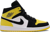 Nike Air Jordan 1 Mid SE 'Yellow Toe' Shoes Basketball Men !!! CYBER MONDAY SALE !!!