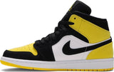 Nike Air Jordan 1 Mid SE 'Yellow Toe' Shoes Basketball Men !!! CYBER MONDAY SALE !!!