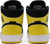 Nike Air Jordan 1 Mid SE 'Yellow Toe' Shoes Basketball Men !!! CYBER MONDAY SALE !!!