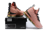 Nike Lebron XV 15 Pink Gold Men Shoes !!! CYBER MONDAY SALE !!!