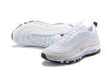 Nike Air Max 97 White Orange Shoes !!! CYBER MONDAY SALE !!!