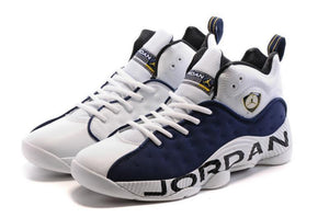 Nike Air Jordan Jumpman Team II White/Navy/Black Shoes Basketball Men !!! CYBER MONDAY SALE !!!