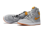 Nike Air Jordan 1 High Retro Flyknit Grey Orange Shoes Basketball Men !!! CYBER MONDAY SALE !!!