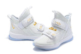 Nike Lebron Soldier XIII 13 White Gold Men Sneaker Shoes !!! CYBER MONDAY SALE !!!