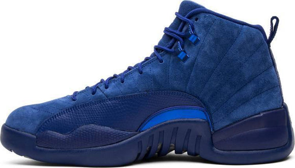 Nike Air Air Jordan 12 Retro 'Deep Royal' Navy Blue Shoes Basketball Men !!! CYBER MONDAY SALE !!!