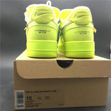 Nike OFF-WHITE VOLT X AIR FORCE 1 Shoes Basketball Men !!! CYBER MONDAY SALE !!!